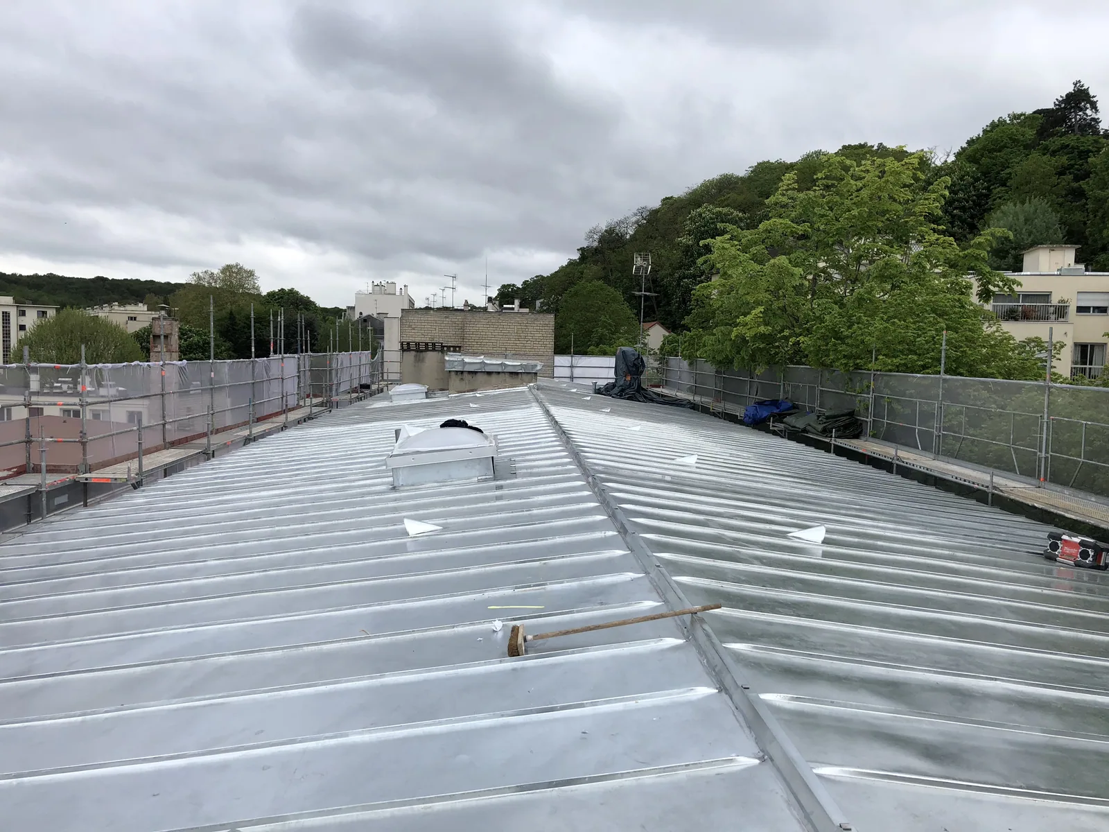 Zinc — chantier VMCZ